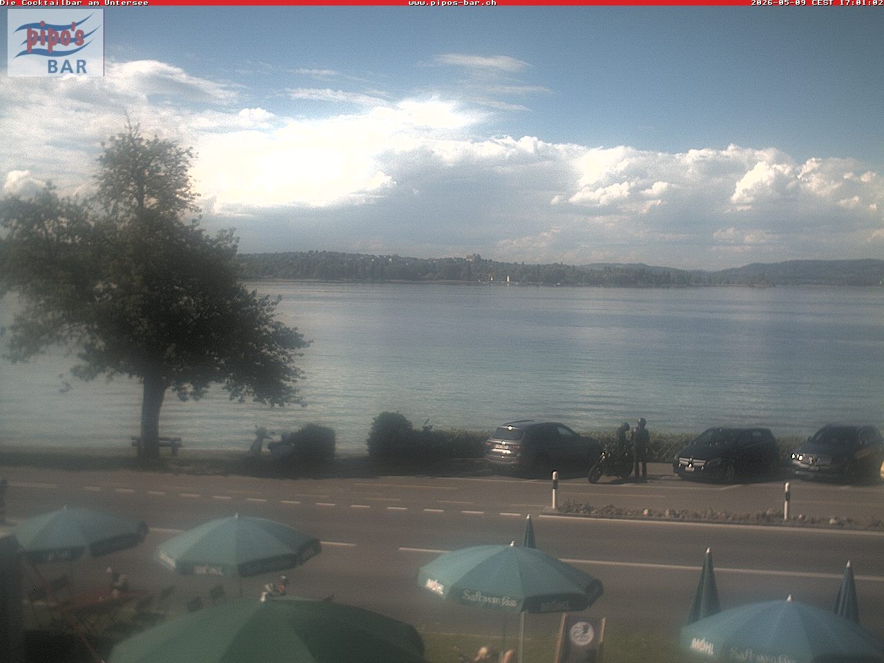 Archiv Foto Webcam Berlingen - Blick auf den Untersee