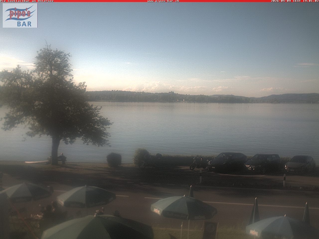 Archiv Foto Webcam Berlingen - Blick auf den Untersee