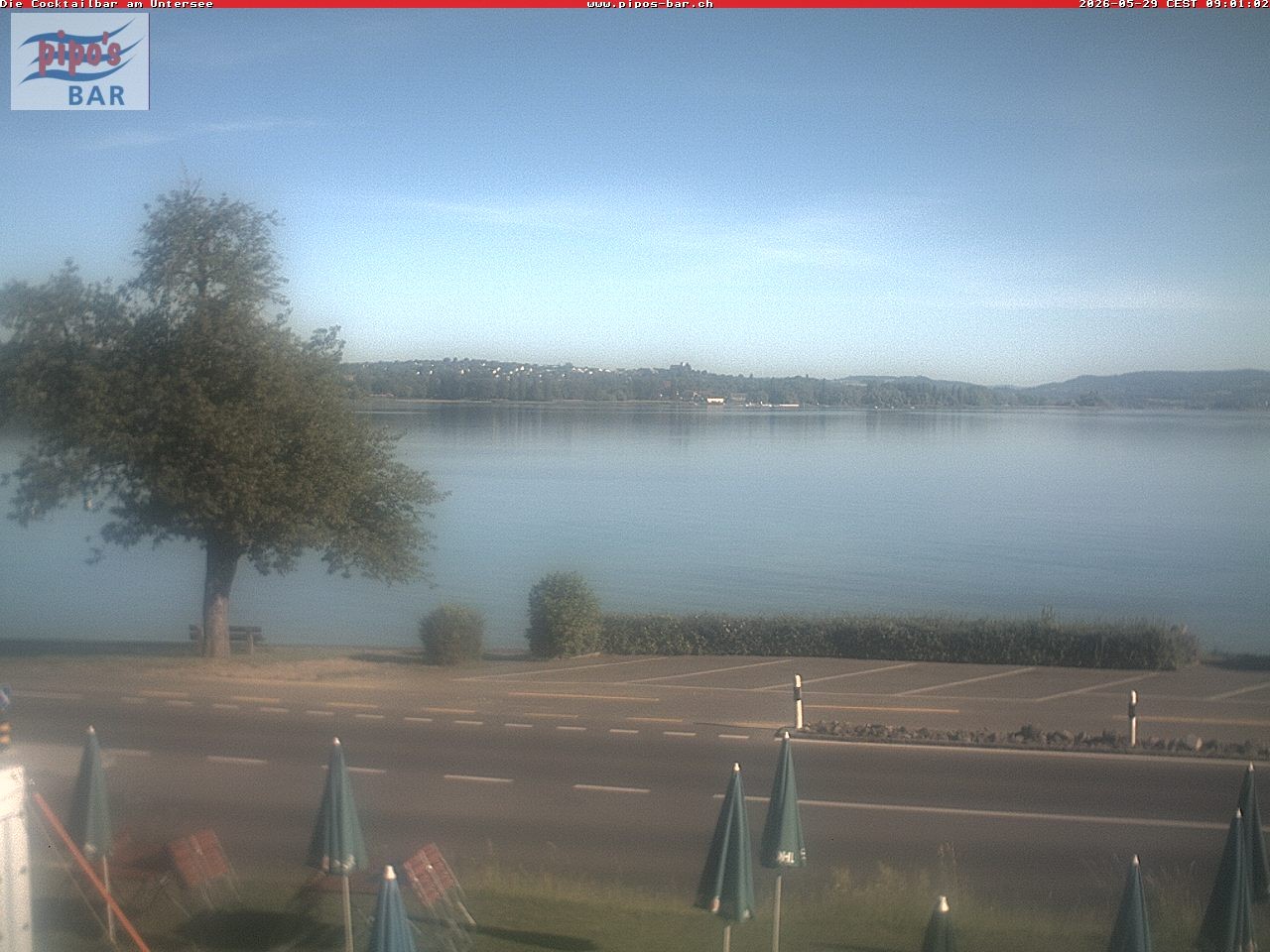 Archiv Foto Webcam Berlingen - Blick auf den Untersee