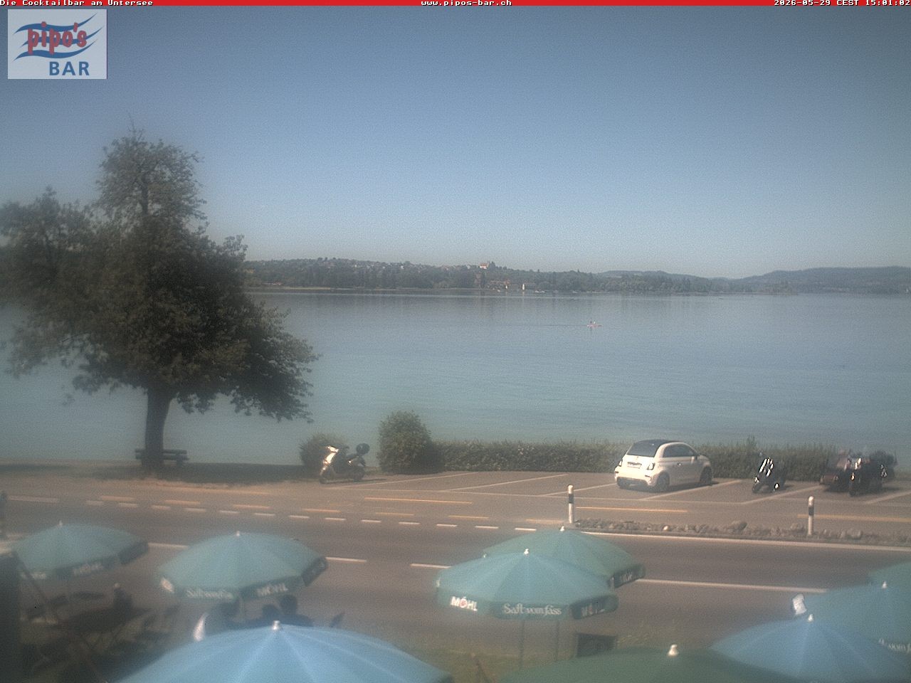 Archiv Foto Webcam Berlingen - Blick auf den Untersee