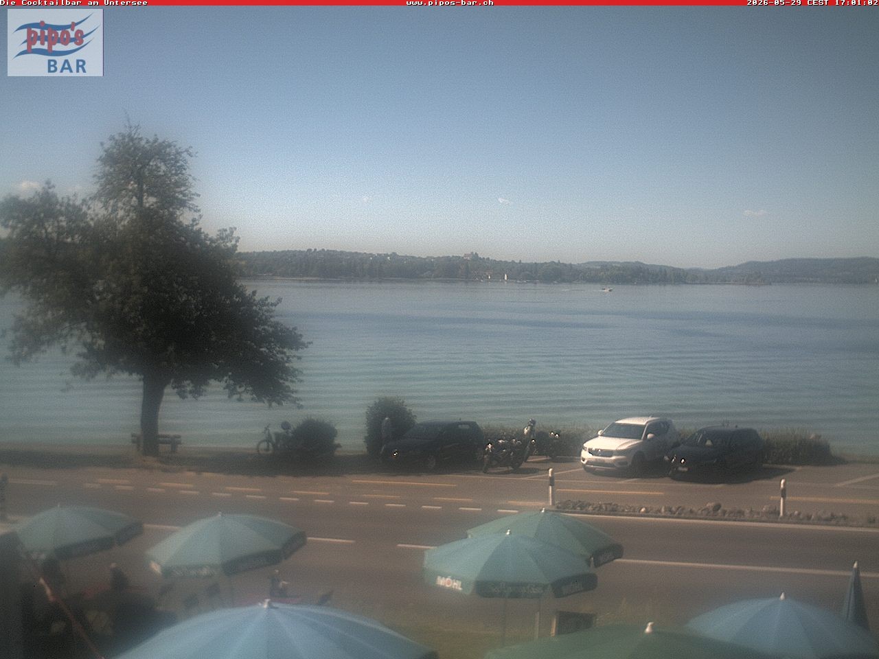 Archiv Foto Webcam Berlingen - Blick auf den Untersee