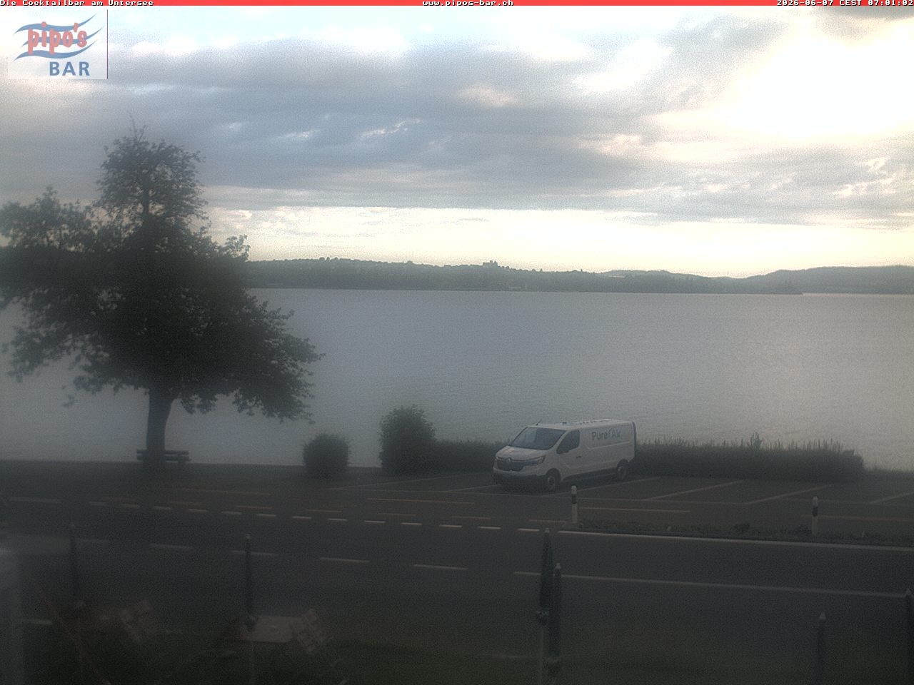 Archiv Foto Webcam Berlingen - Blick auf den Untersee