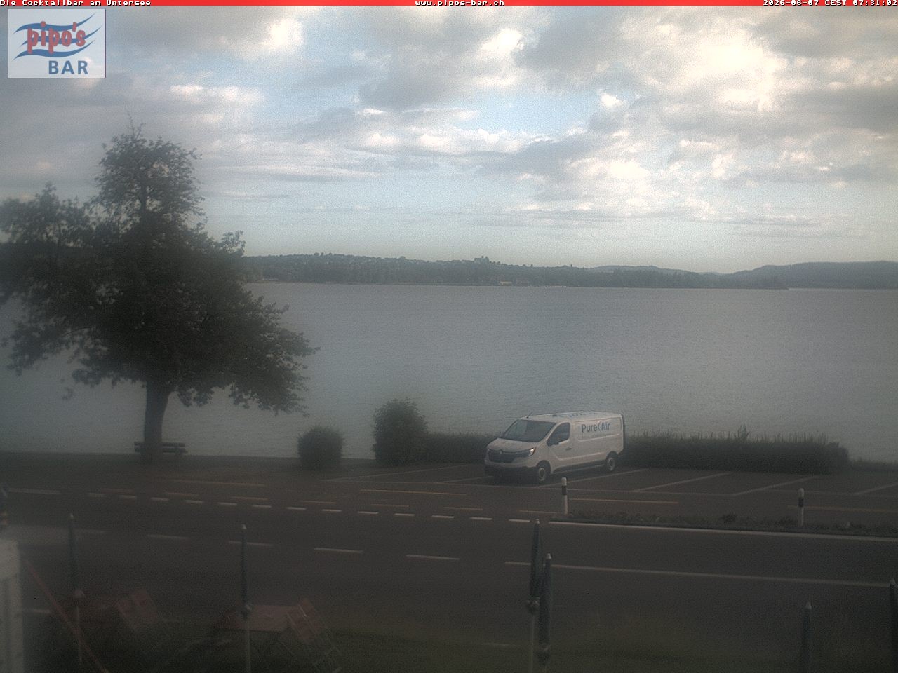 Archiv Foto Webcam Berlingen - Blick auf den Untersee