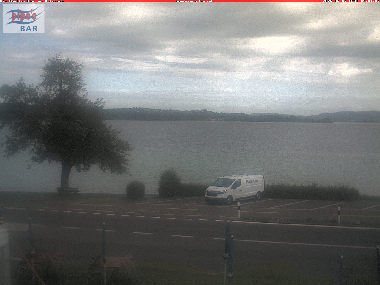 Archiv Foto Webcam Berlingen - Blick auf den Untersee