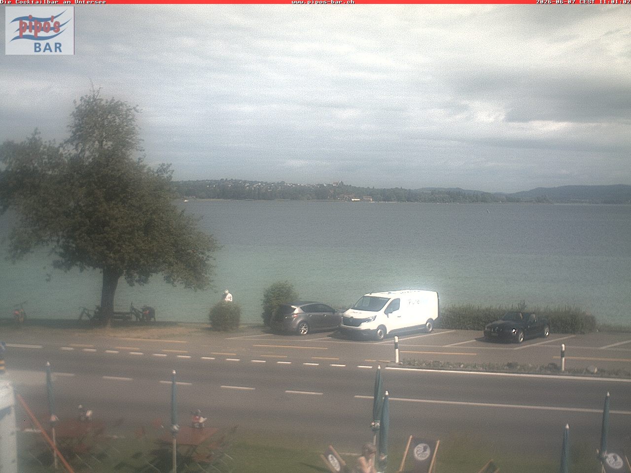 Archiv Foto Webcam Berlingen - Blick auf den Untersee