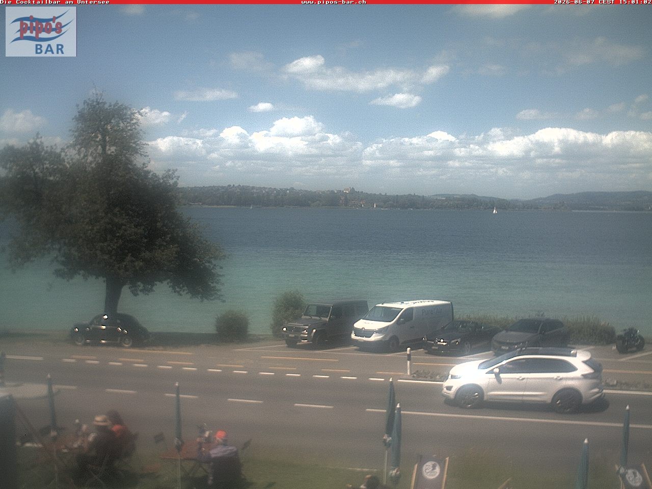 Archiv Foto Webcam Berlingen - Blick auf den Untersee