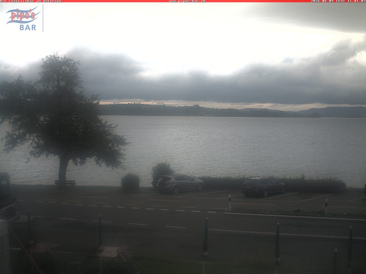 Archiv Foto Webcam Berlingen - Blick auf den Untersee