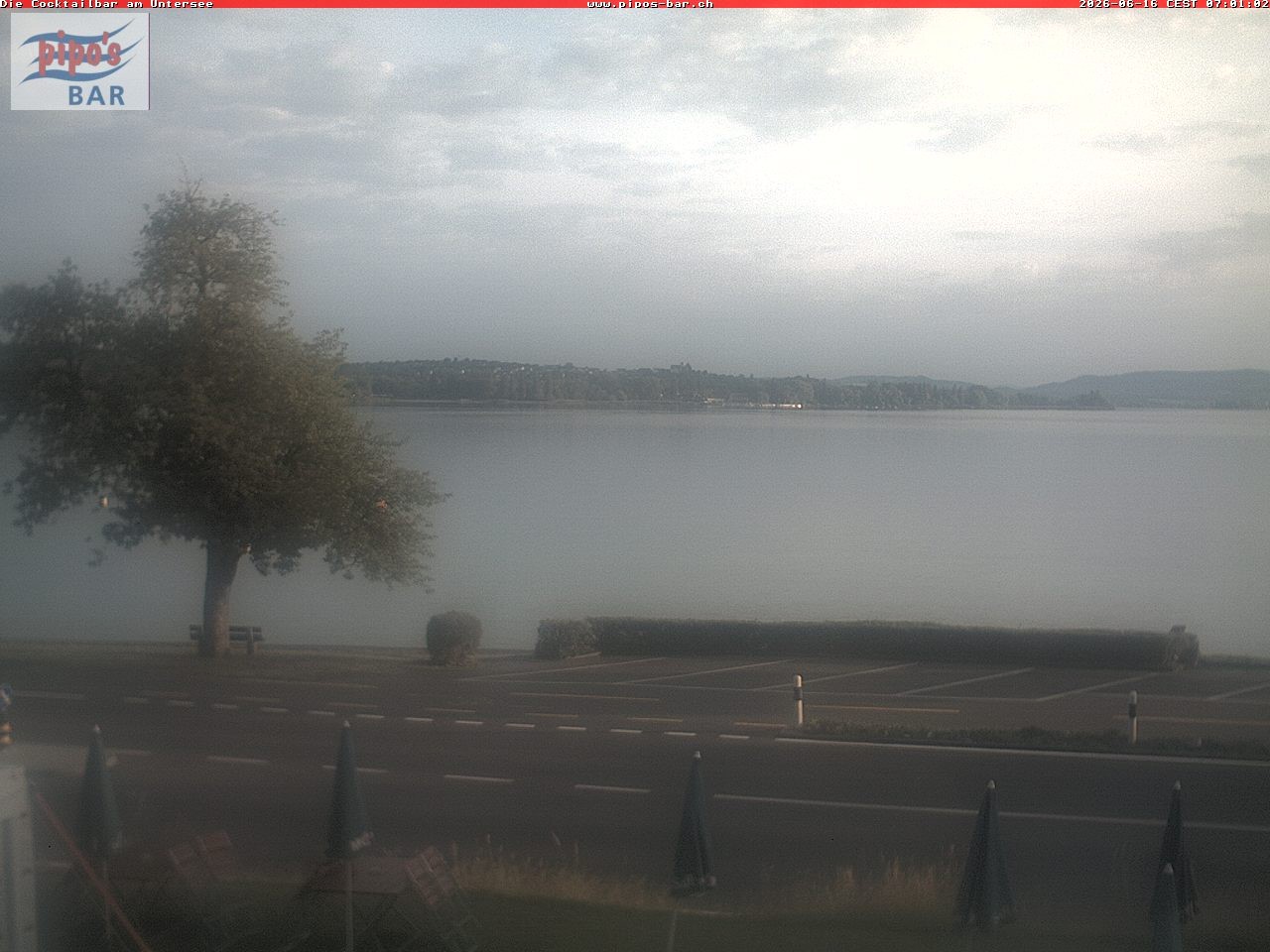 Archiv Foto Webcam Berlingen - Blick auf den Untersee