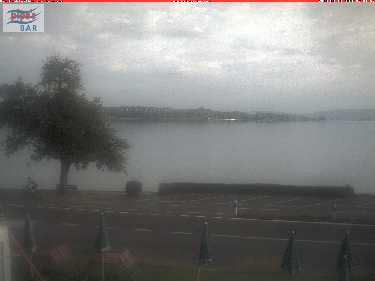 Archiv Foto Webcam Berlingen - Blick auf den Untersee