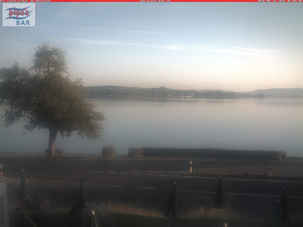 Archiv Foto Webcam Berlingen - Blick auf den Untersee