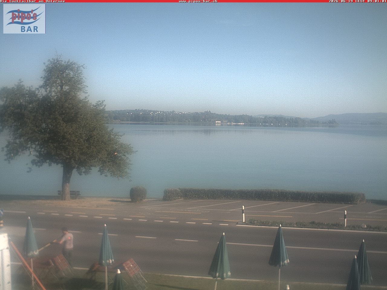 Archiv Foto Webcam Berlingen - Blick auf den Untersee