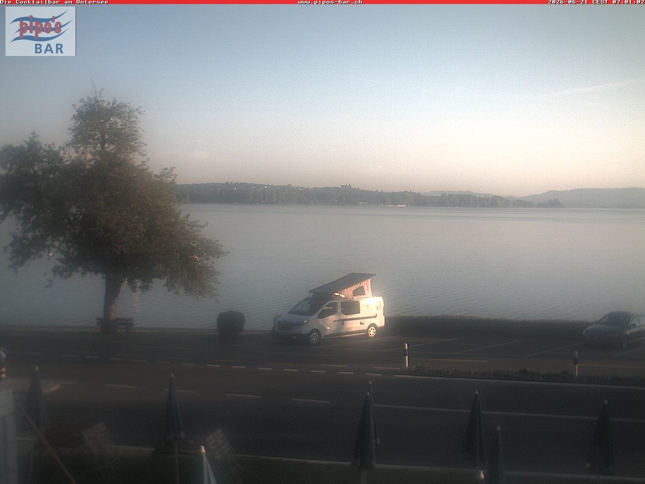 Archiv Foto Webcam Berlingen - Blick auf den Untersee