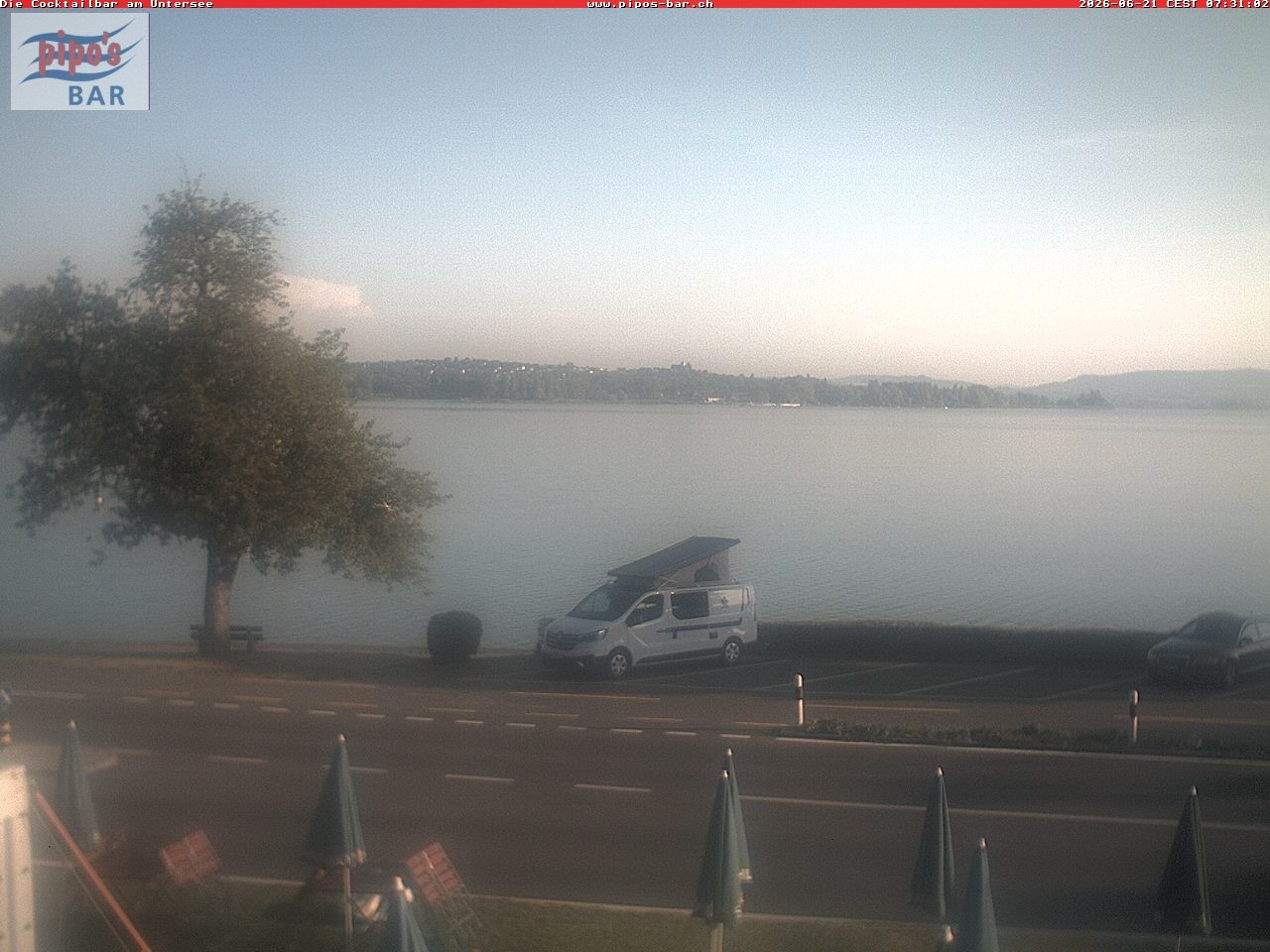 Archiv Foto Webcam Berlingen - Blick auf den Untersee