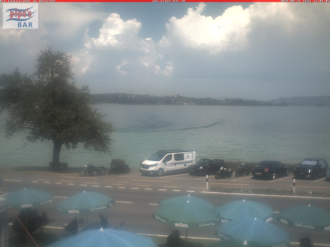 Archiv Foto Webcam Berlingen - Blick auf den Untersee