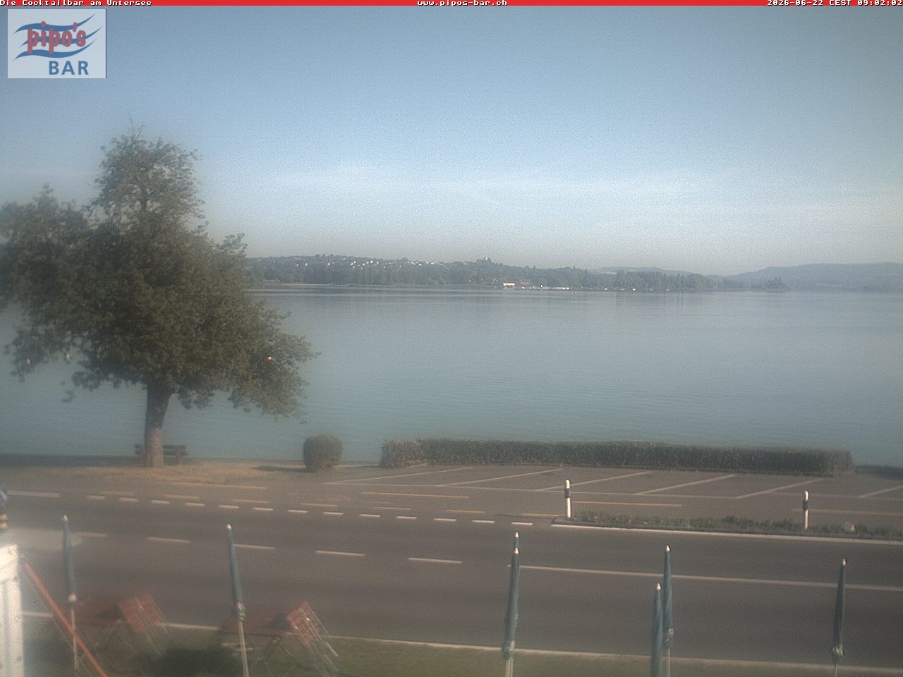 Archiv Foto Webcam Berlingen - Blick auf den Untersee