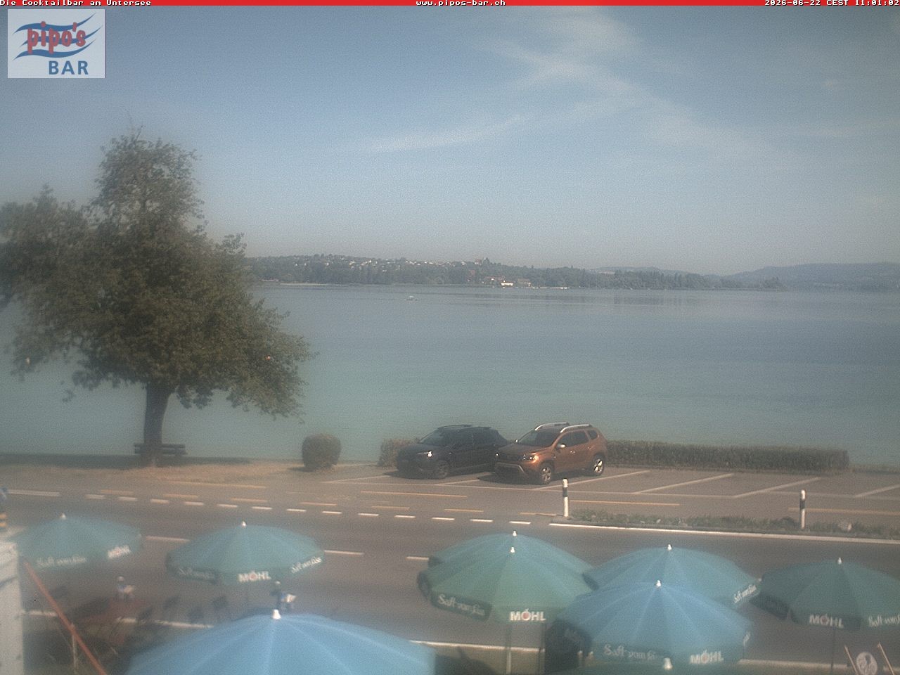 Archiv Foto Webcam Berlingen - Blick auf den Untersee