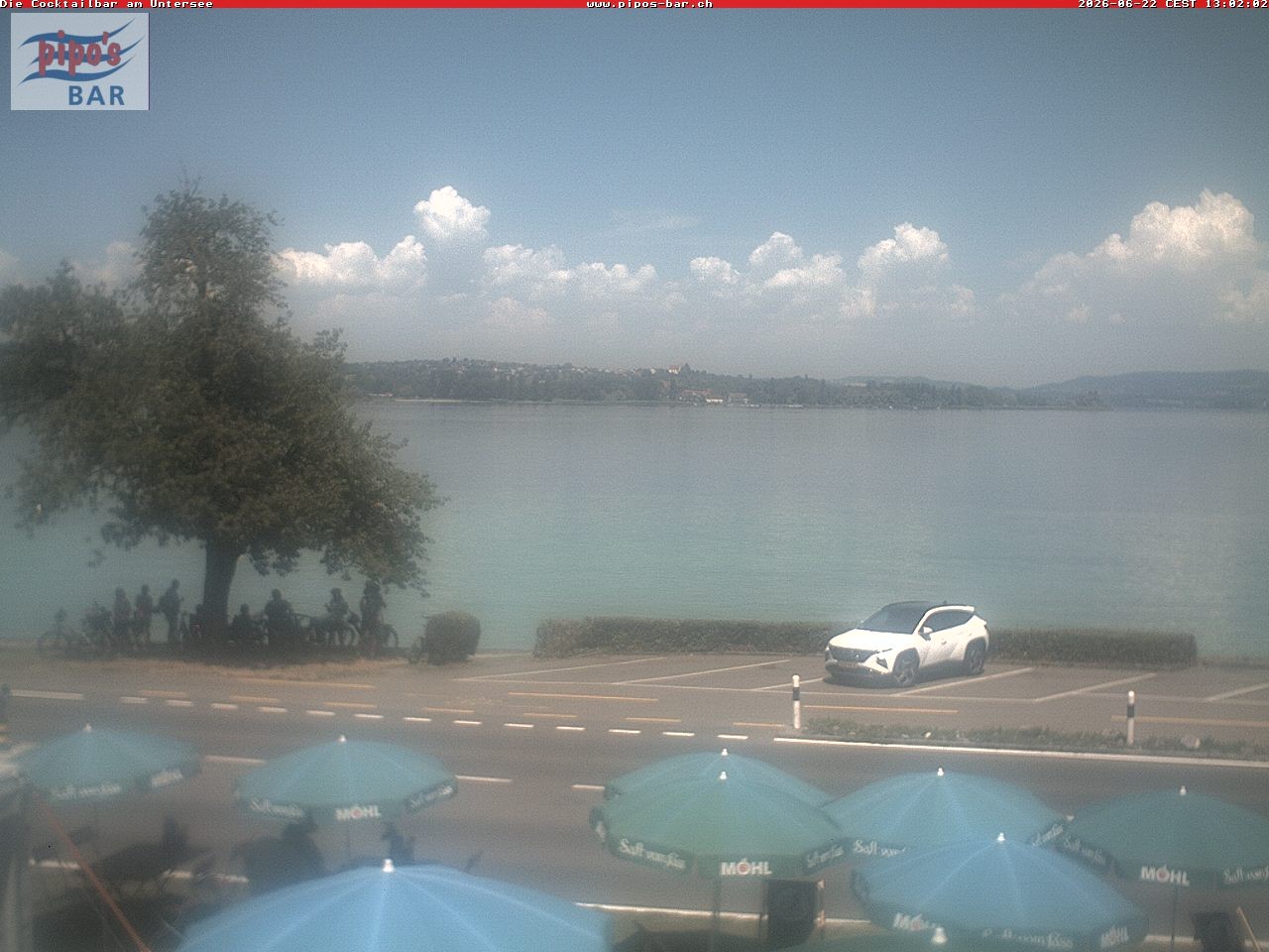 Archiv Foto Webcam Berlingen - Blick auf den Untersee