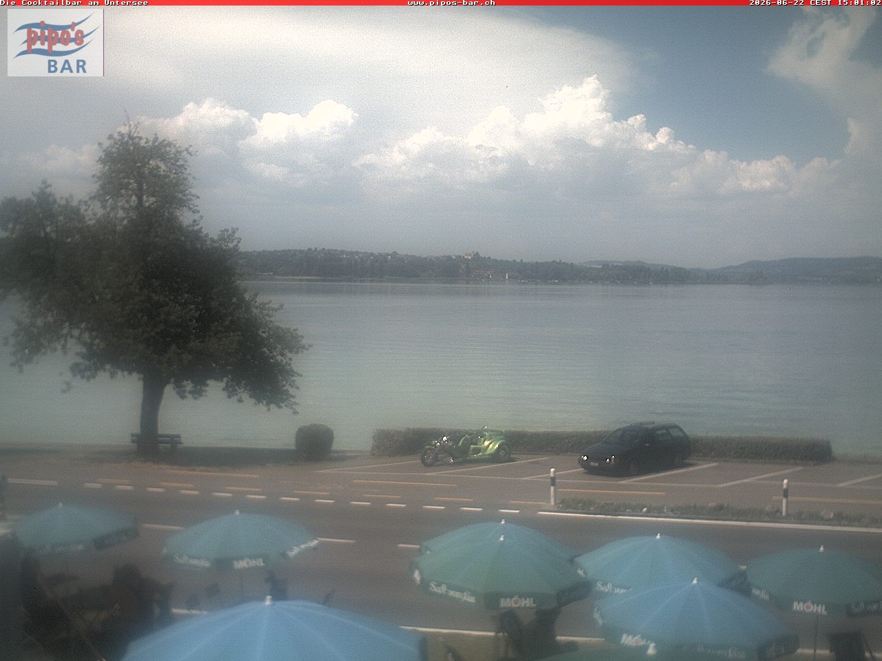 Archiv Foto Webcam Berlingen - Blick auf den Untersee