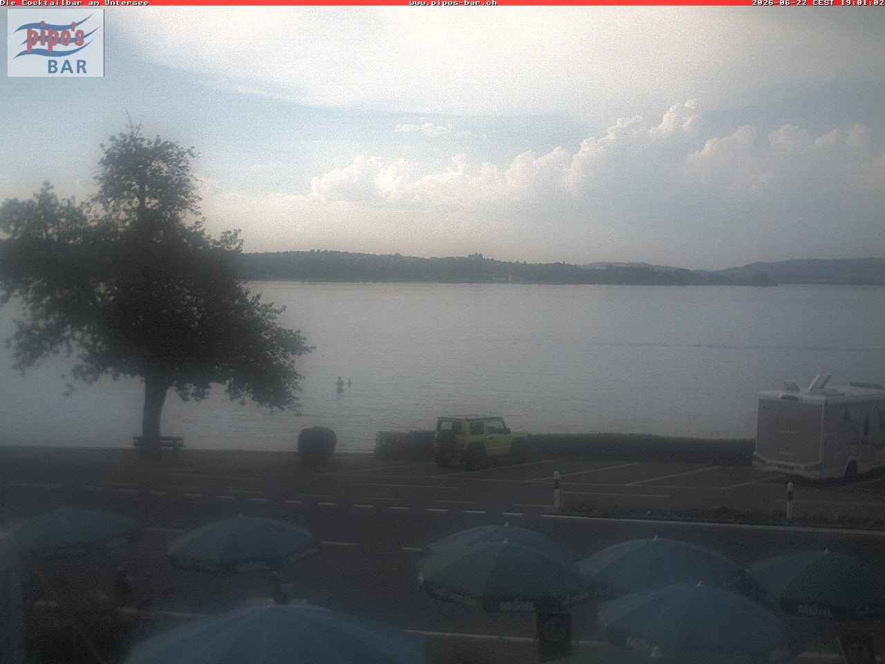 Archiv Foto Webcam Berlingen - Blick auf den Untersee