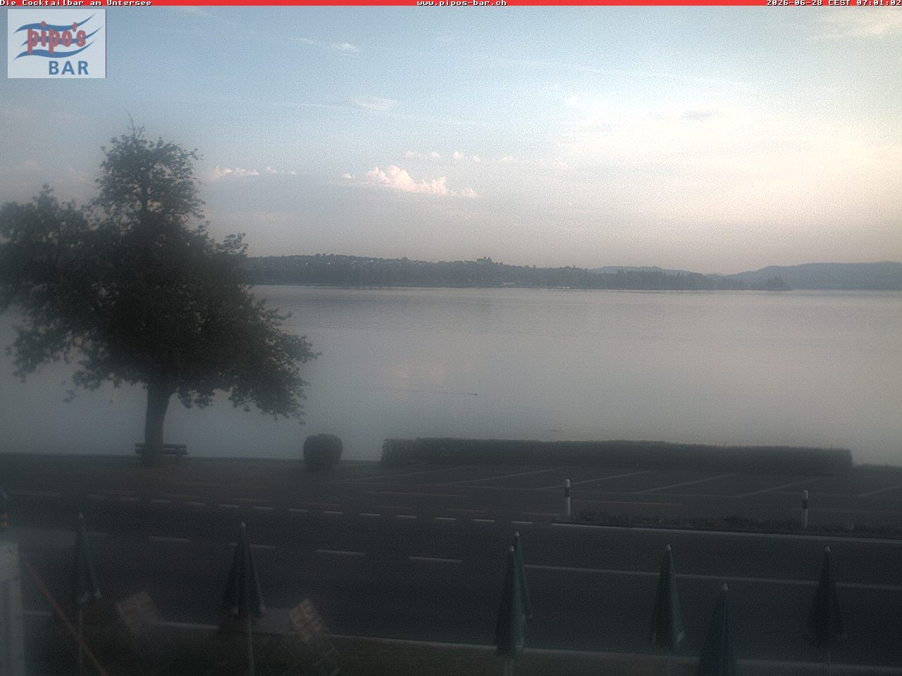 Archiv Foto Webcam Berlingen - Blick auf den Untersee