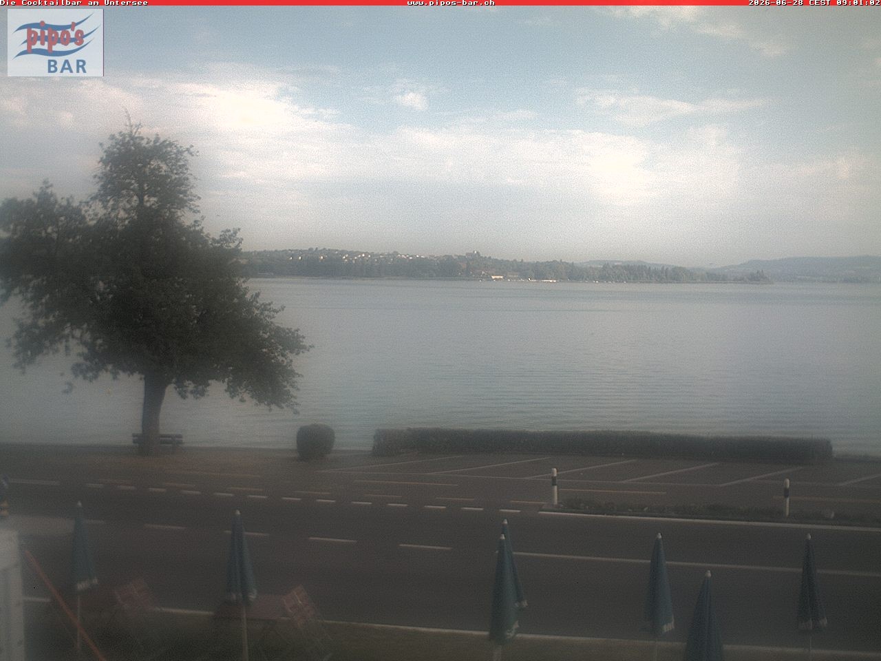 Archiv Foto Webcam Berlingen - Blick auf den Untersee