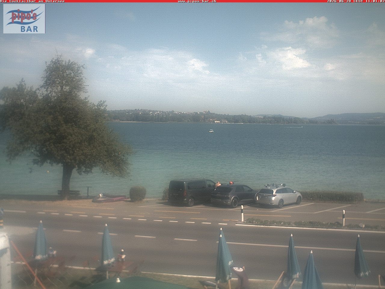 Archiv Foto Webcam Berlingen - Blick auf den Untersee