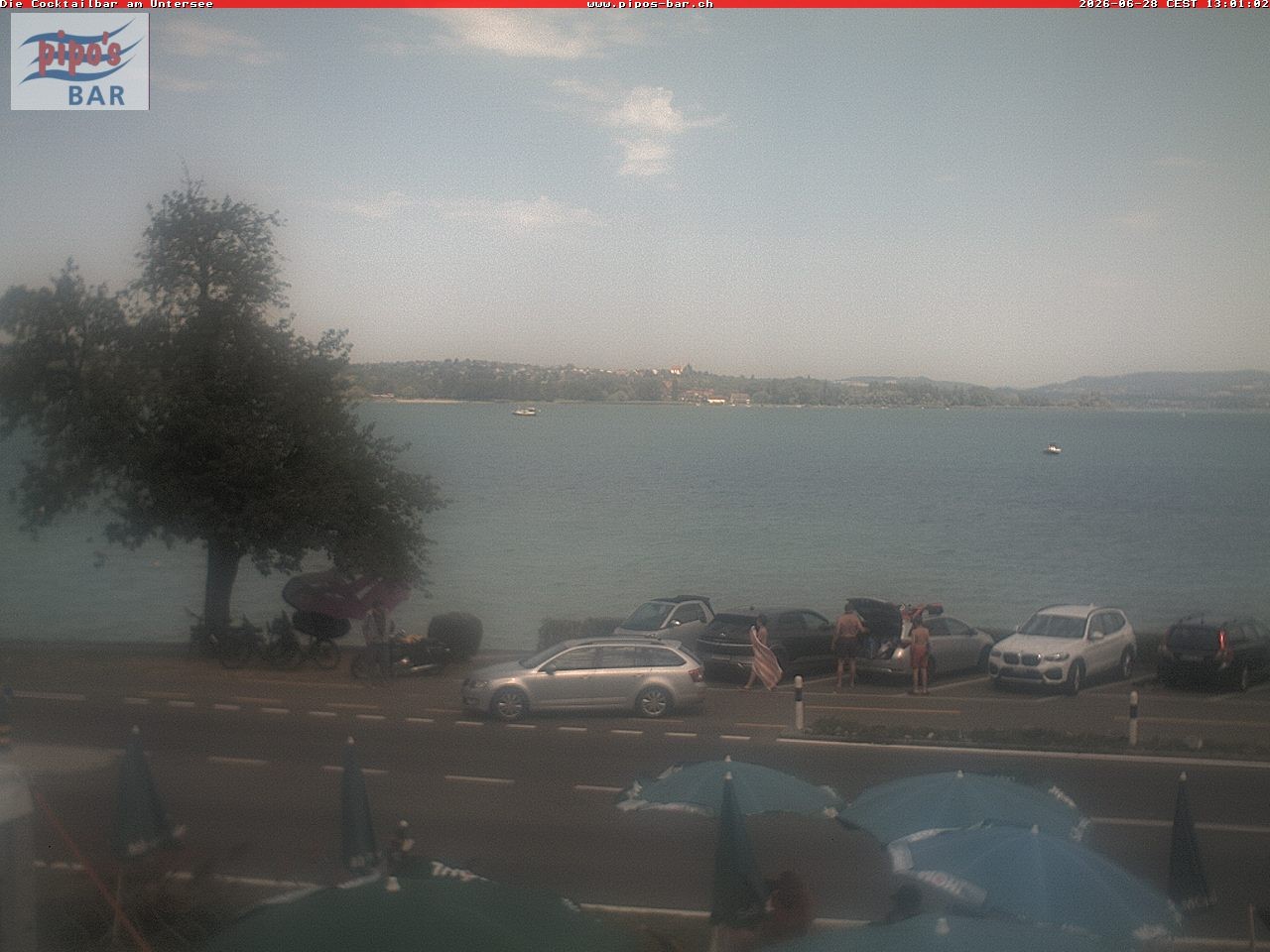 Archiv Foto Webcam Berlingen - Blick auf den Untersee