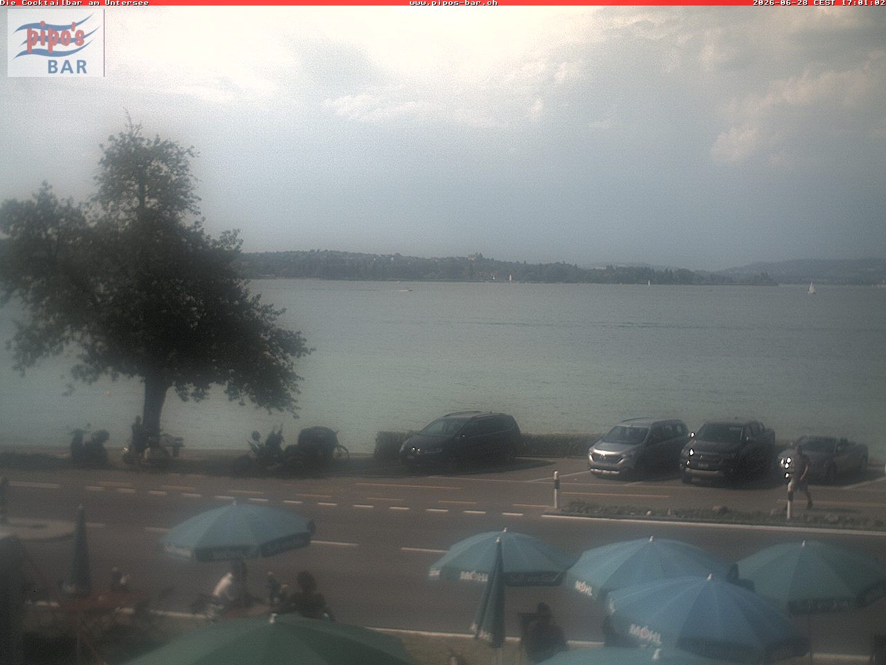 Archiv Foto Webcam Berlingen - Blick auf den Untersee