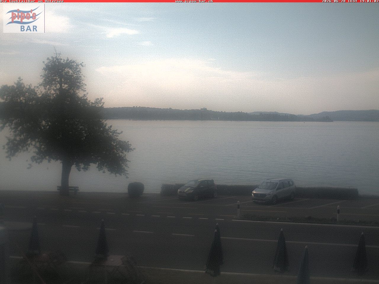 Archiv Foto Webcam Berlingen - Blick auf den Untersee