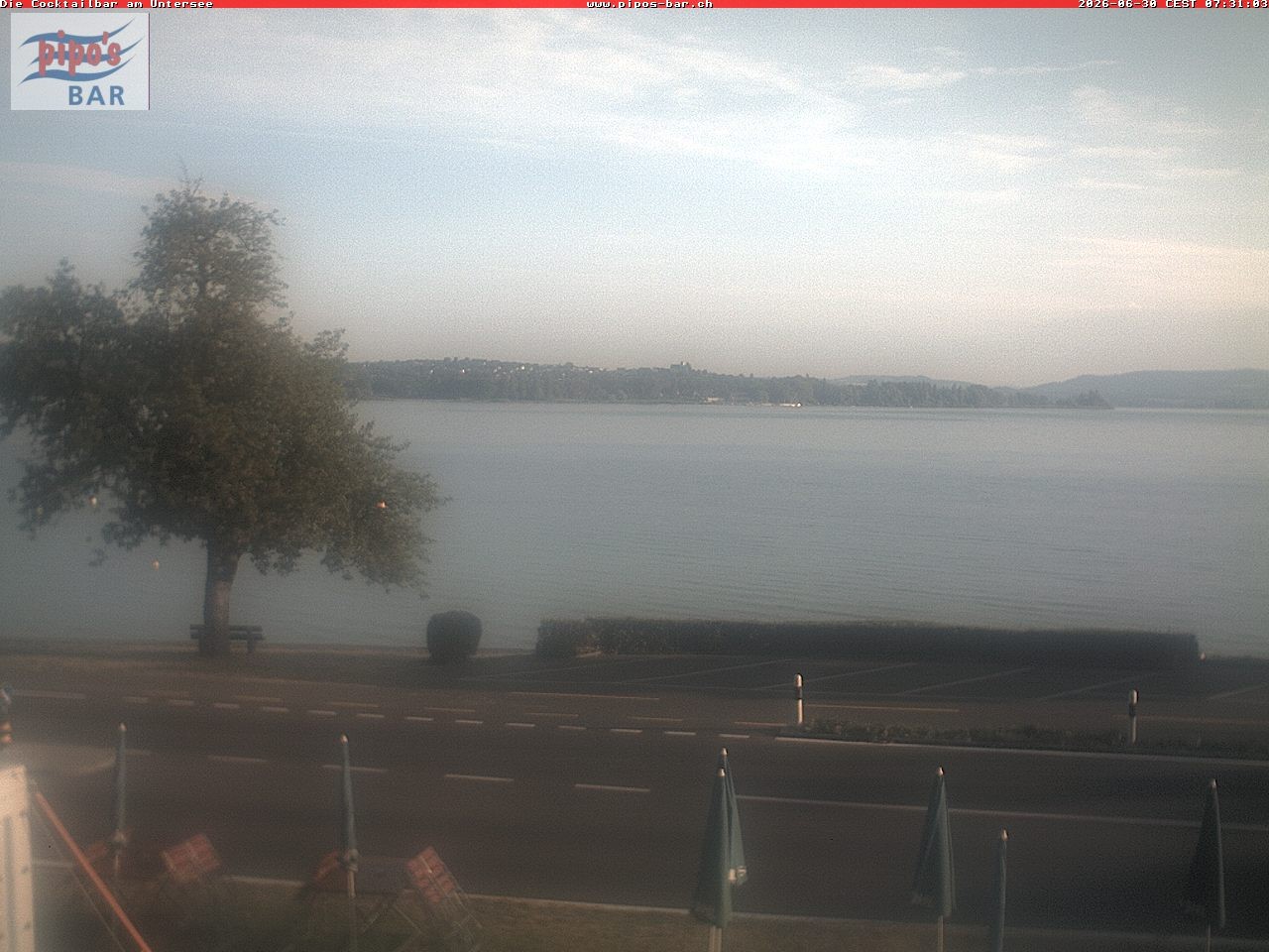 Archiv Foto Webcam Berlingen - Blick auf den Untersee