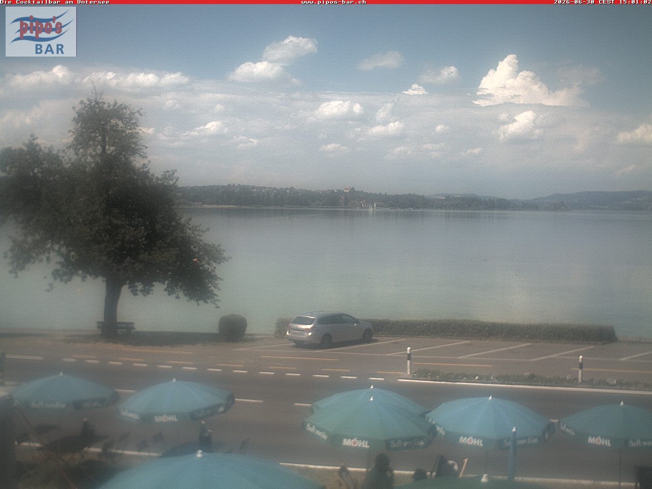 Archiv Foto Webcam Berlingen - Blick auf den Untersee