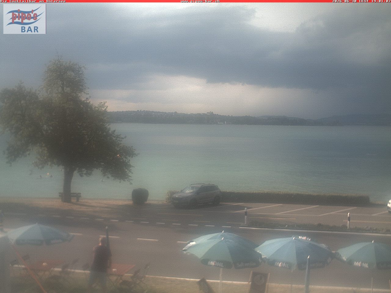 Archiv Foto Webcam Berlingen - Blick auf den Untersee