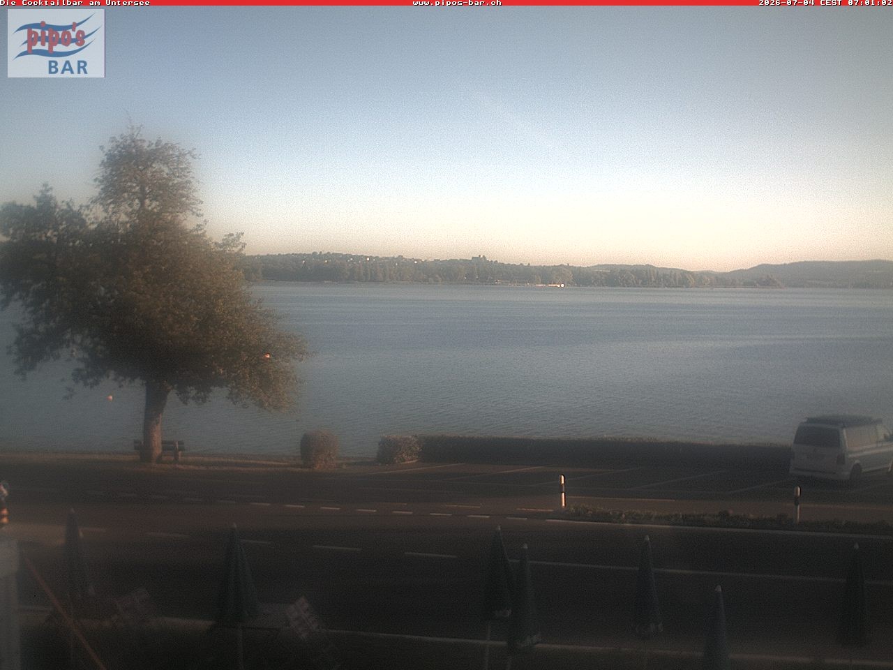Archiv Foto Webcam Berlingen - Blick auf den Untersee