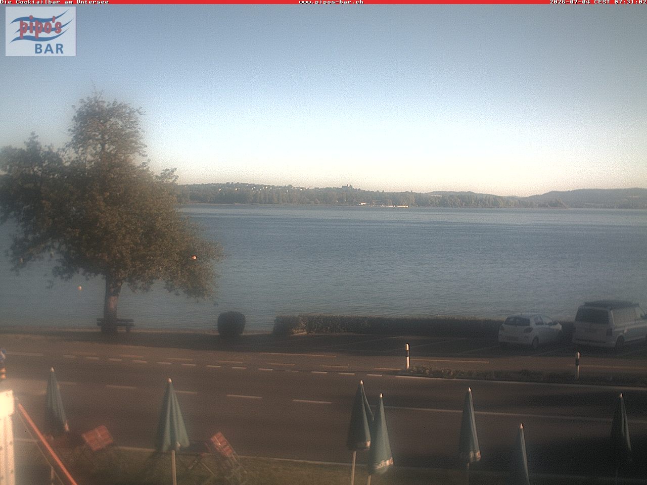 Archiv Foto Webcam Berlingen - Blick auf den Untersee