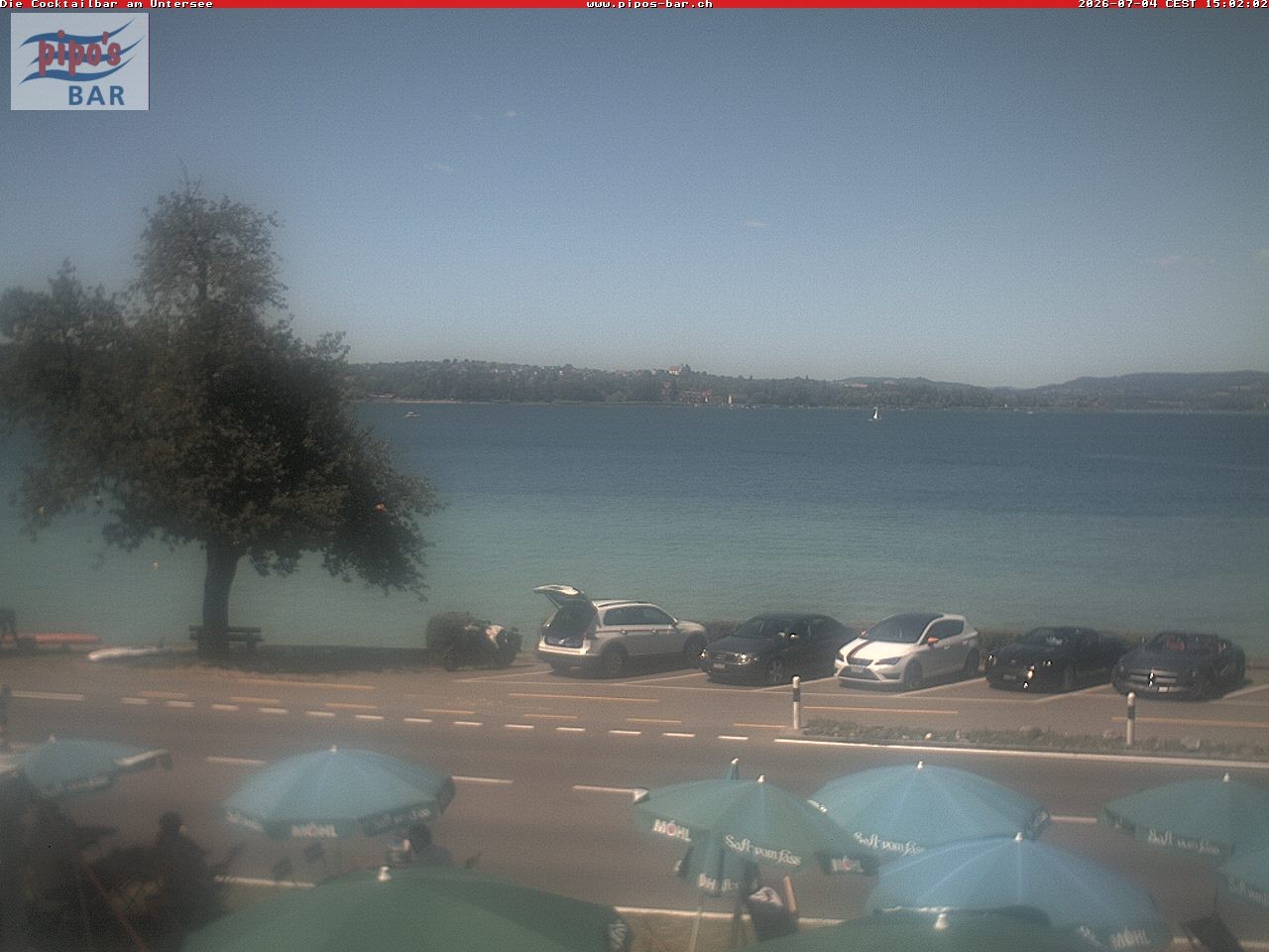 Archiv Foto Webcam Berlingen - Blick auf den Untersee