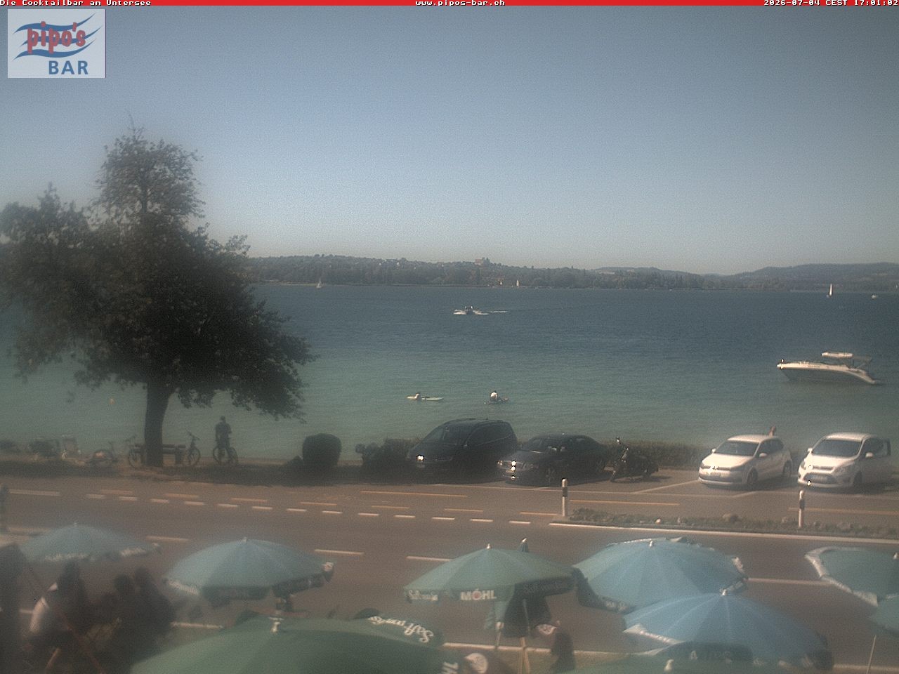 Archiv Foto Webcam Berlingen - Blick auf den Untersee