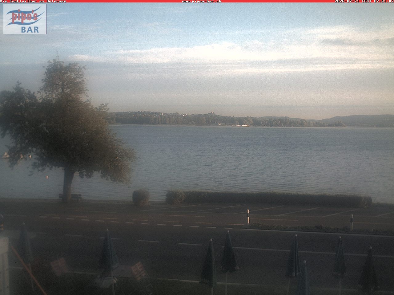 Archiv Foto Webcam Berlingen - Blick auf den Untersee