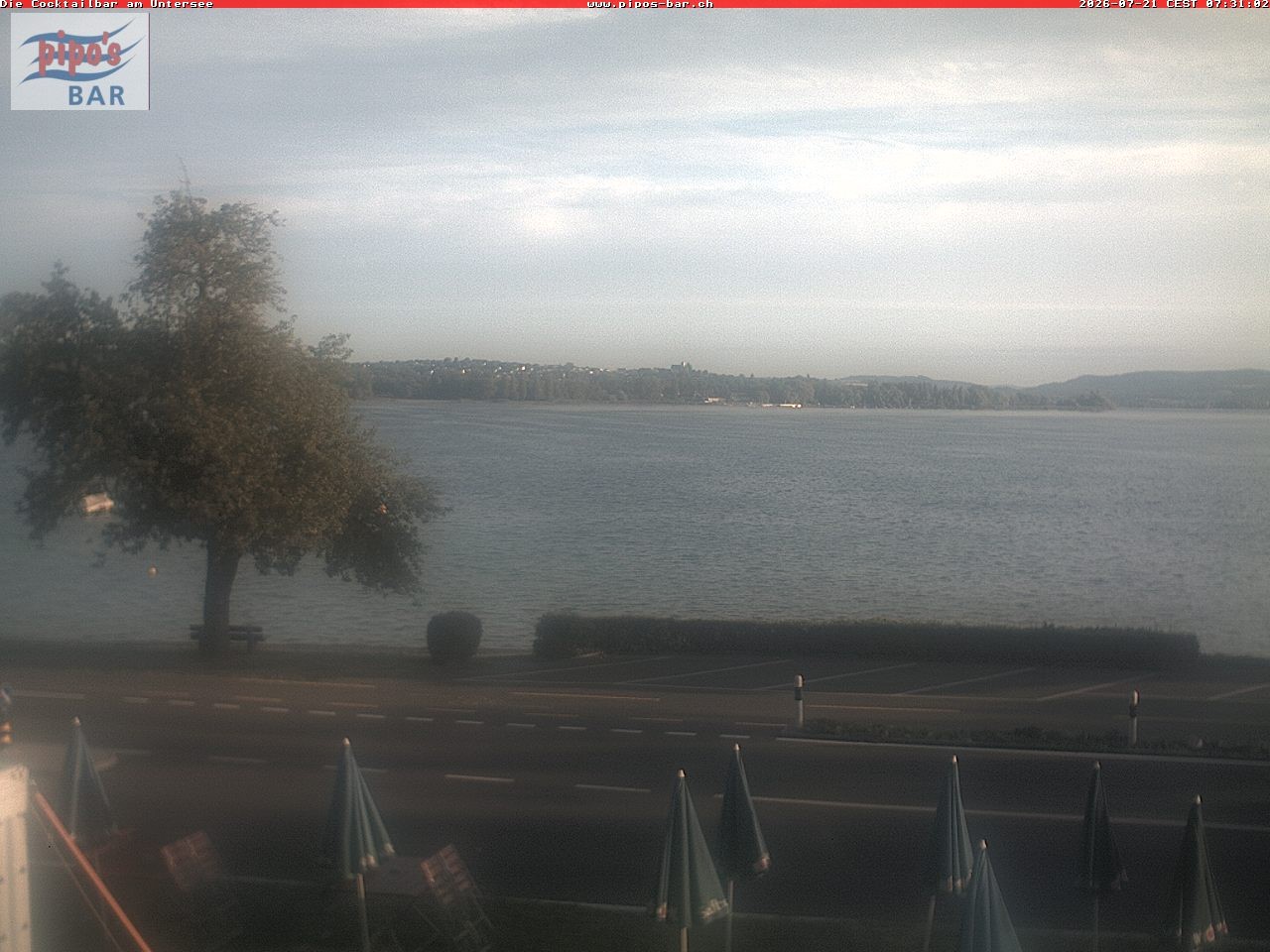 Archiv Foto Webcam Berlingen - Blick auf den Untersee