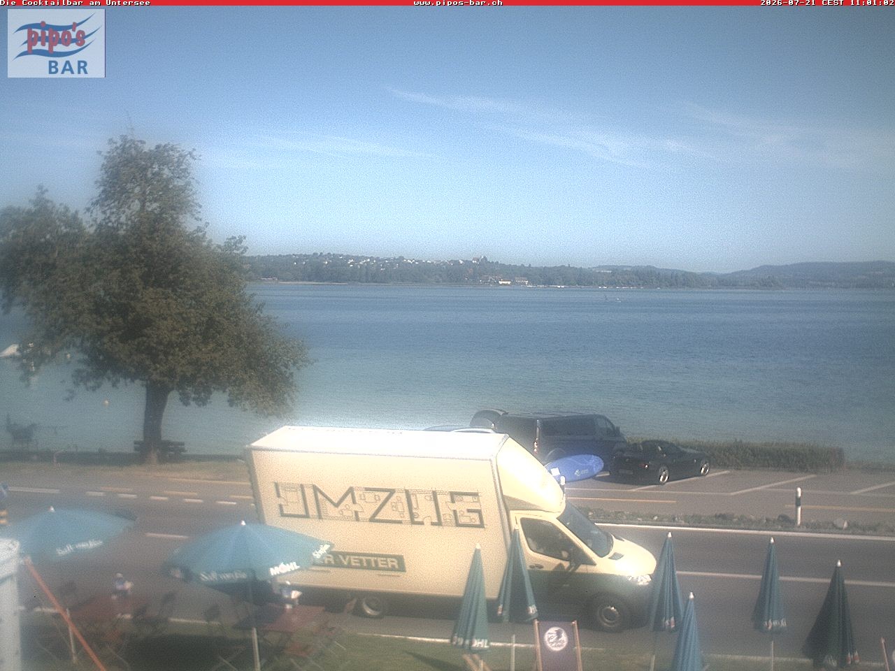 Archiv Foto Webcam Berlingen - Blick auf den Untersee