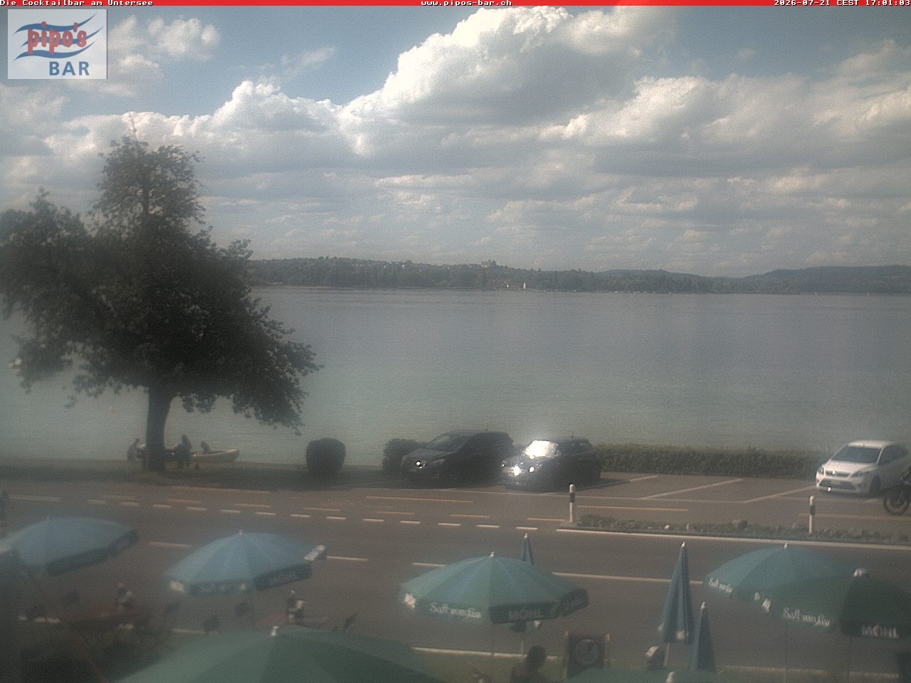 Archiv Foto Webcam Berlingen - Blick auf den Untersee