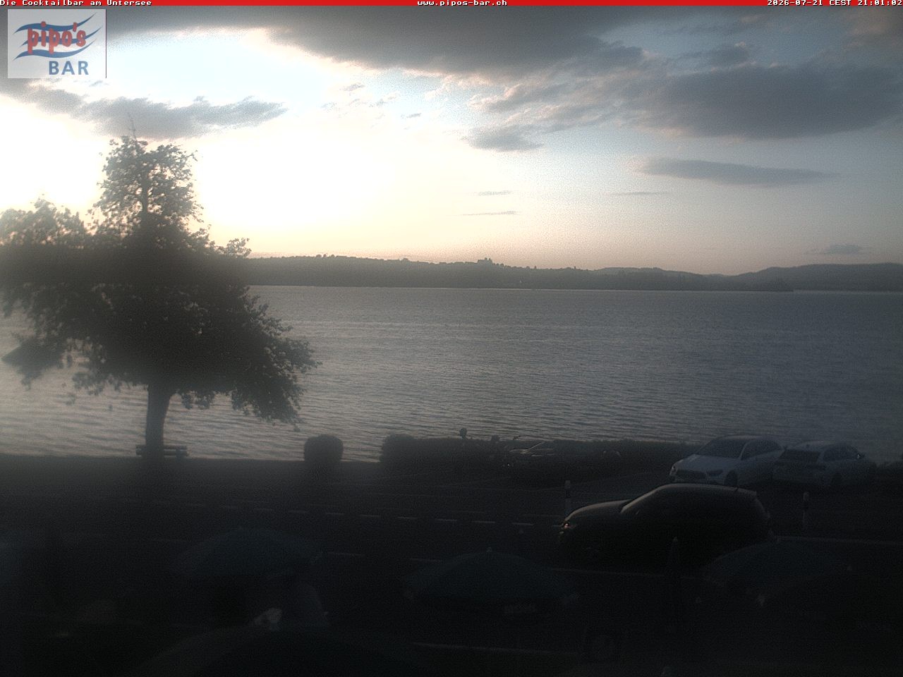 Archiv Foto Webcam Berlingen - Blick auf den Untersee
