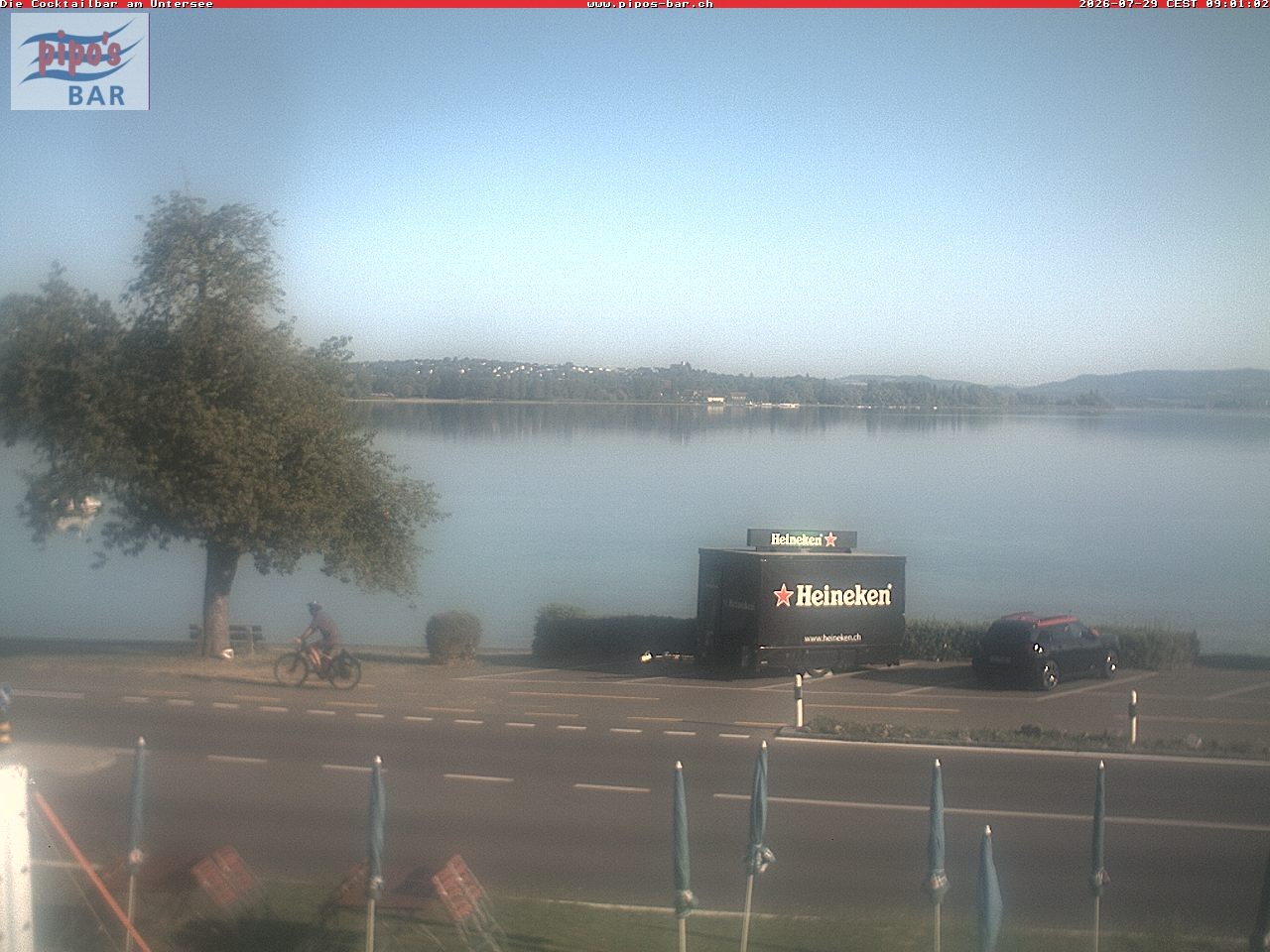 Archiv Foto Webcam Berlingen - Blick auf den Untersee