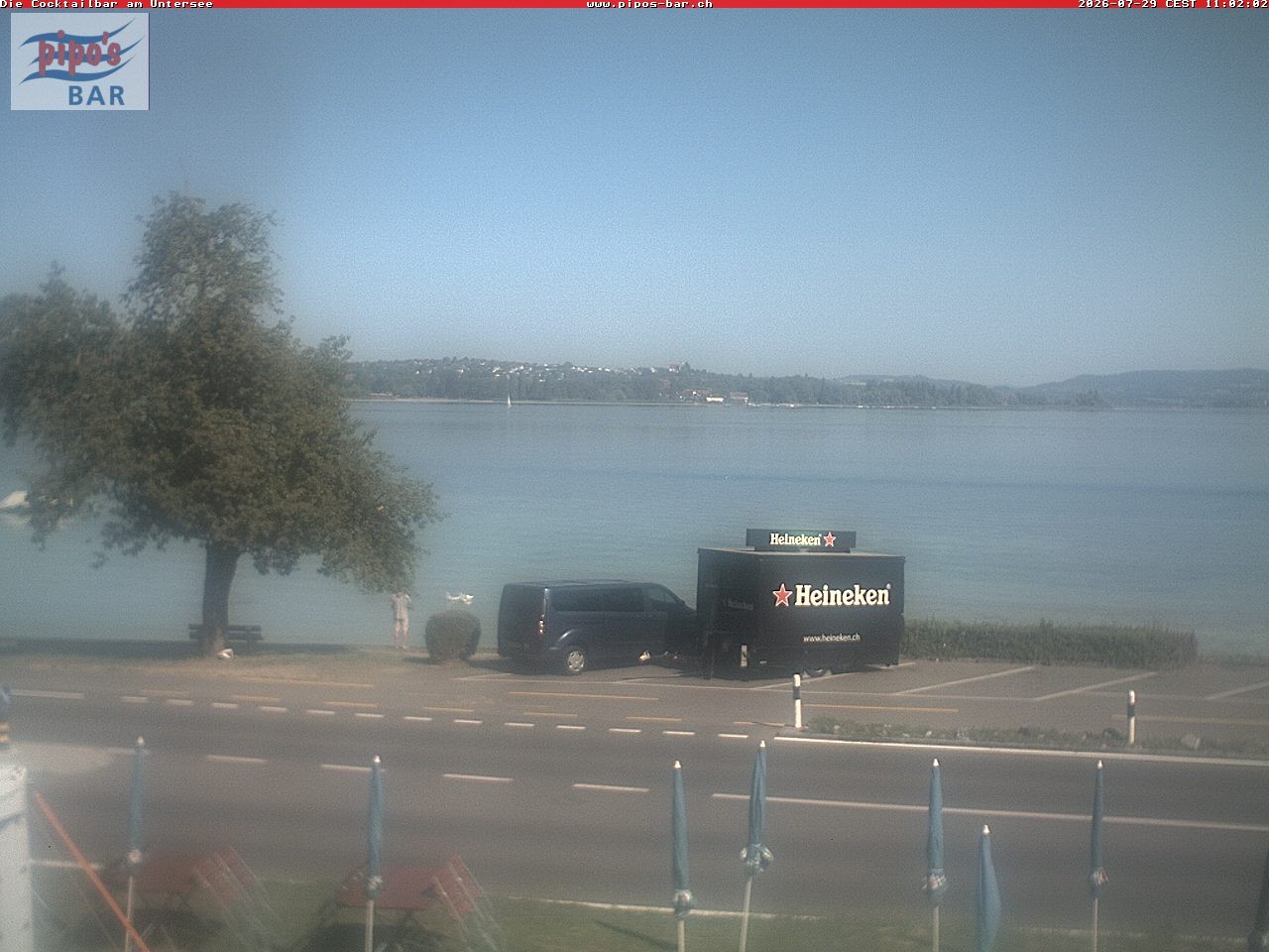 Archiv Foto Webcam Berlingen - Blick auf den Untersee