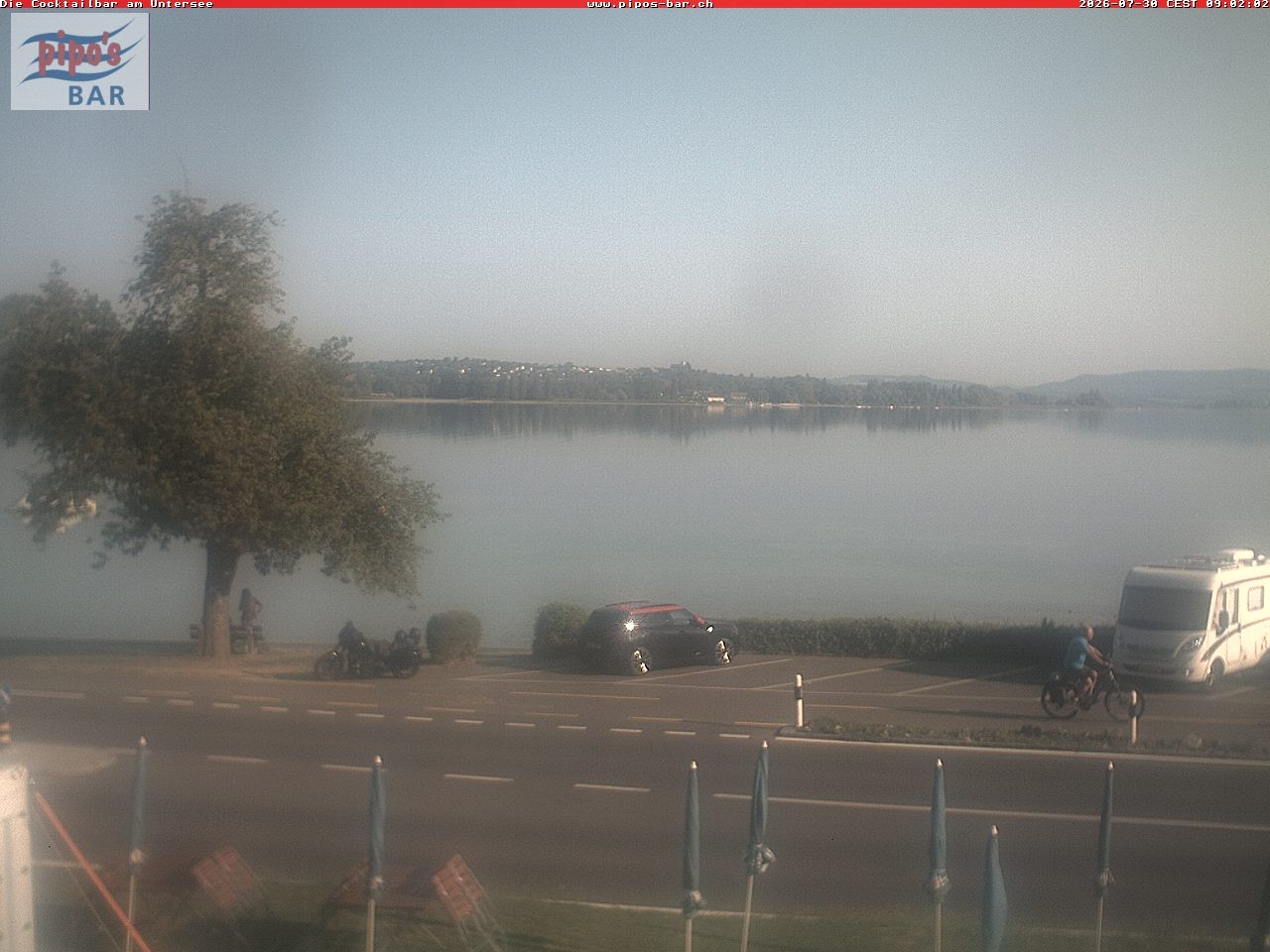 Archiv Foto Webcam Berlingen - Blick auf den Untersee