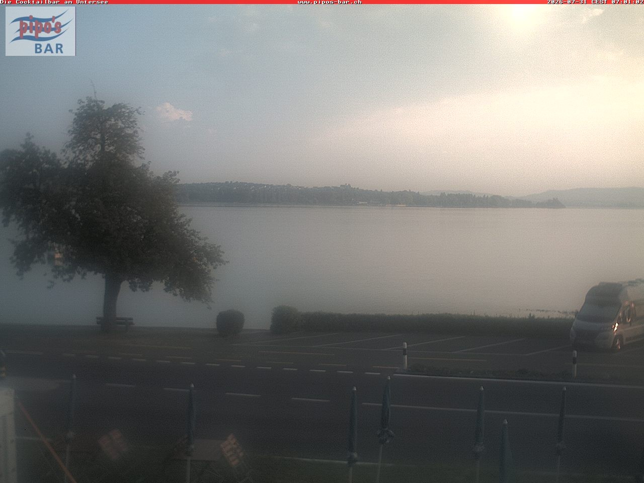Archiv Foto Webcam Berlingen - Blick auf den Untersee