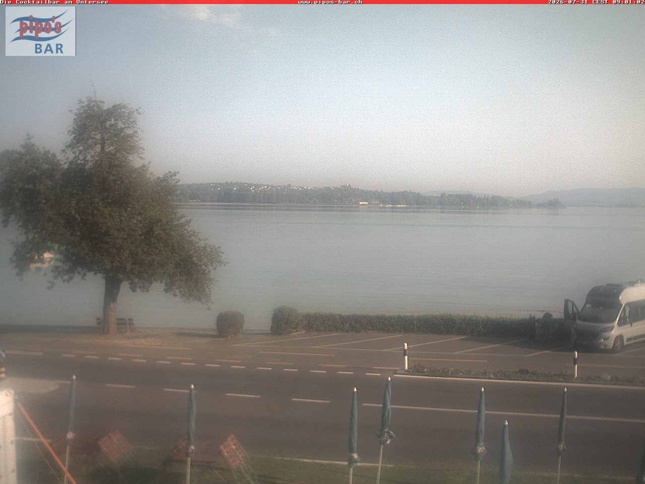 Archiv Foto Webcam Berlingen - Blick auf den Untersee
