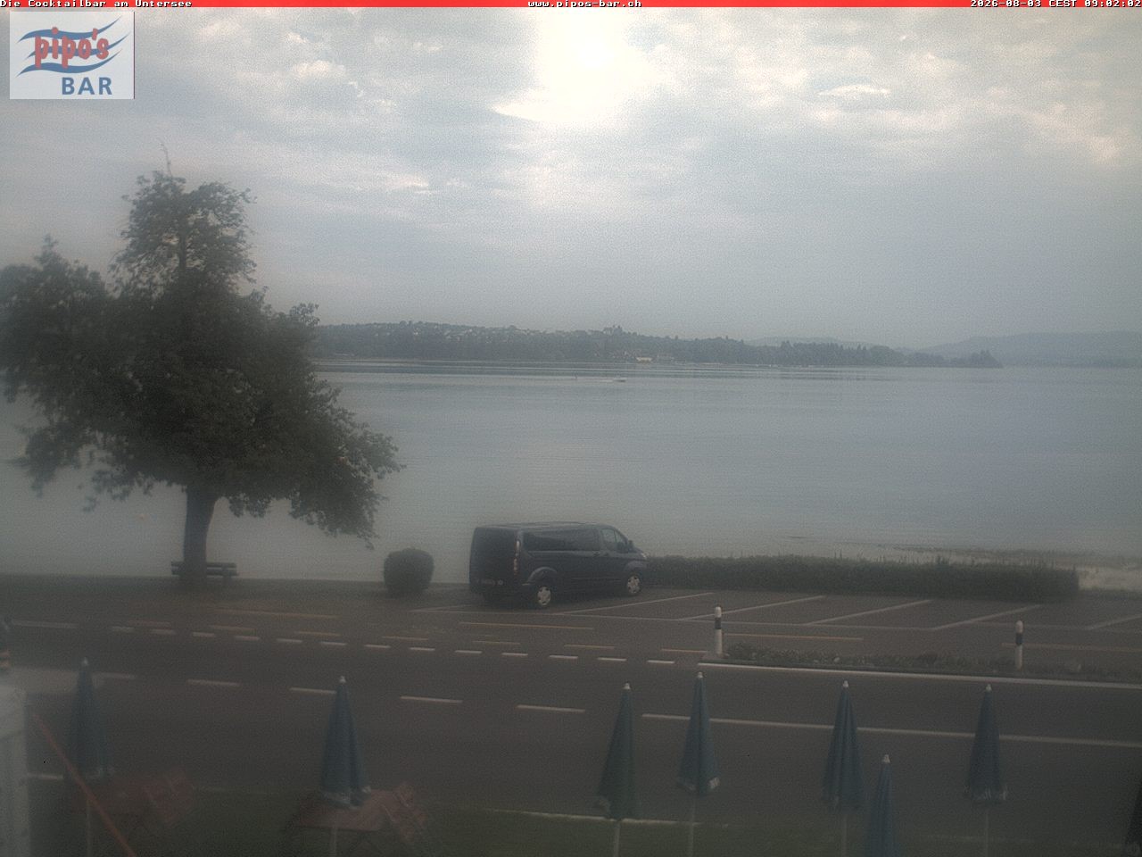 Archiv Foto Webcam Berlingen - Blick auf den Untersee