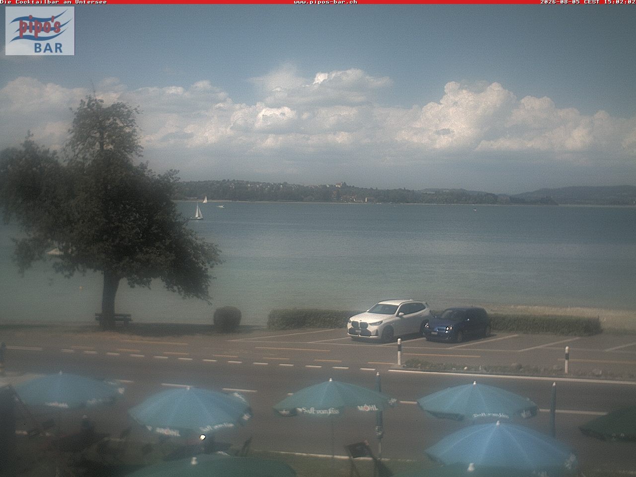 Archiv Foto Webcam Berlingen - Blick auf den Untersee