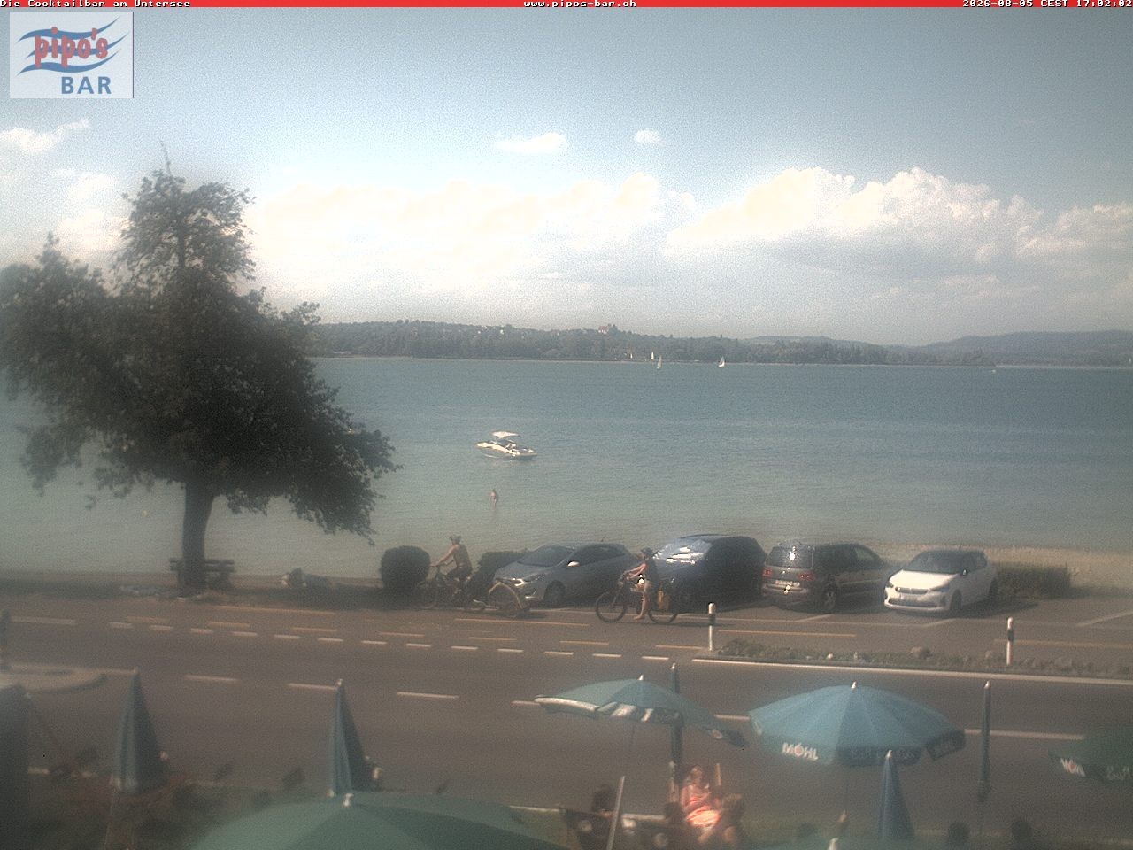 Archiv Foto Webcam Berlingen - Blick auf den Untersee
