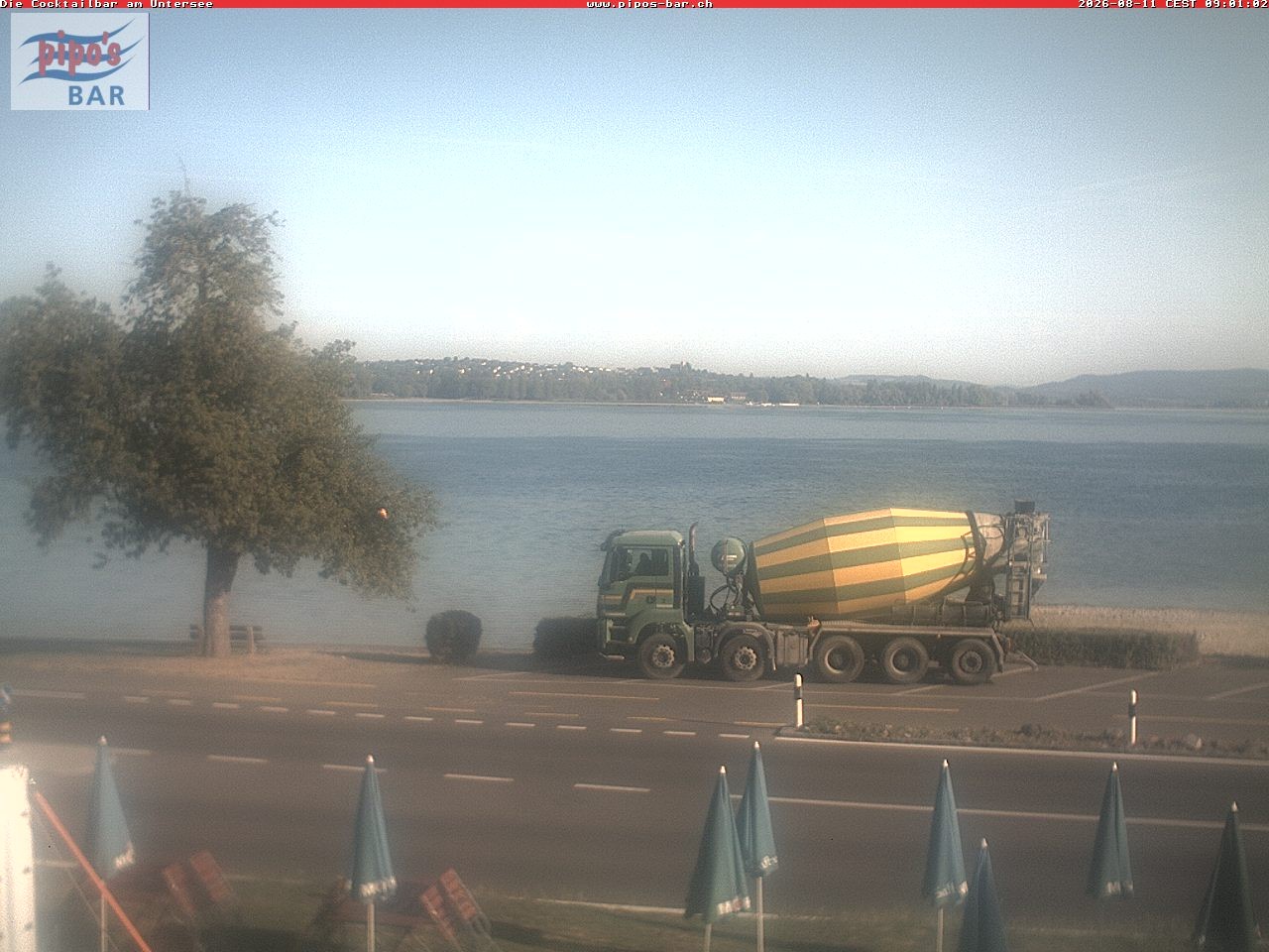 Archiv Foto Webcam Berlingen - Blick auf den Untersee